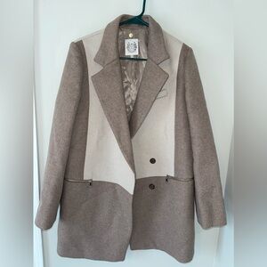 Two-toned Dawn Levy jacket